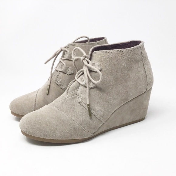 Toms Kala Wedge Ankle Boots - Picture 1 of 16